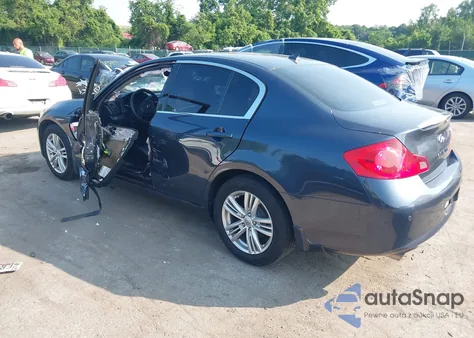 2010 Infiniti G37 z USA, uszkodzony, nr VIN JN1CV6AR3AM251896